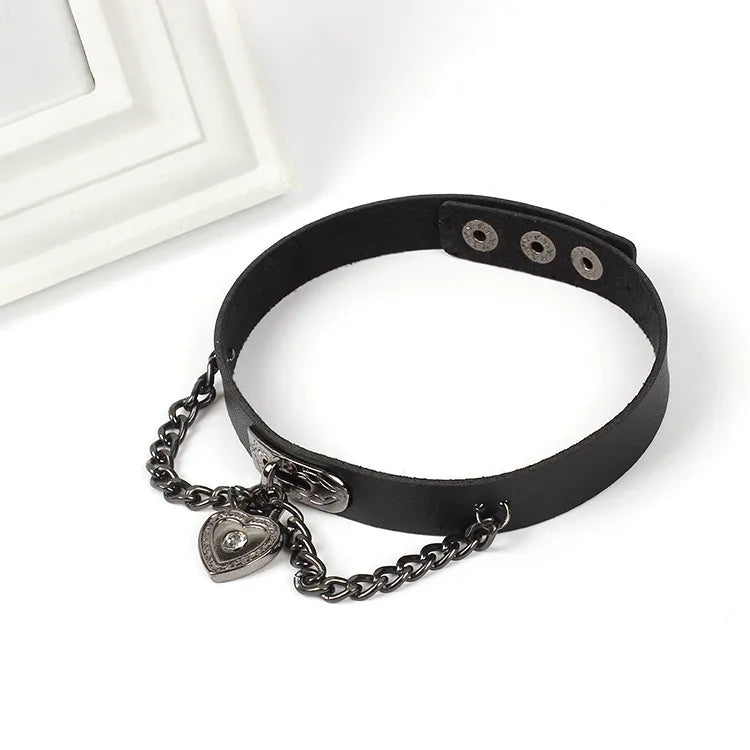 Don't Break My Heart Locket Choker