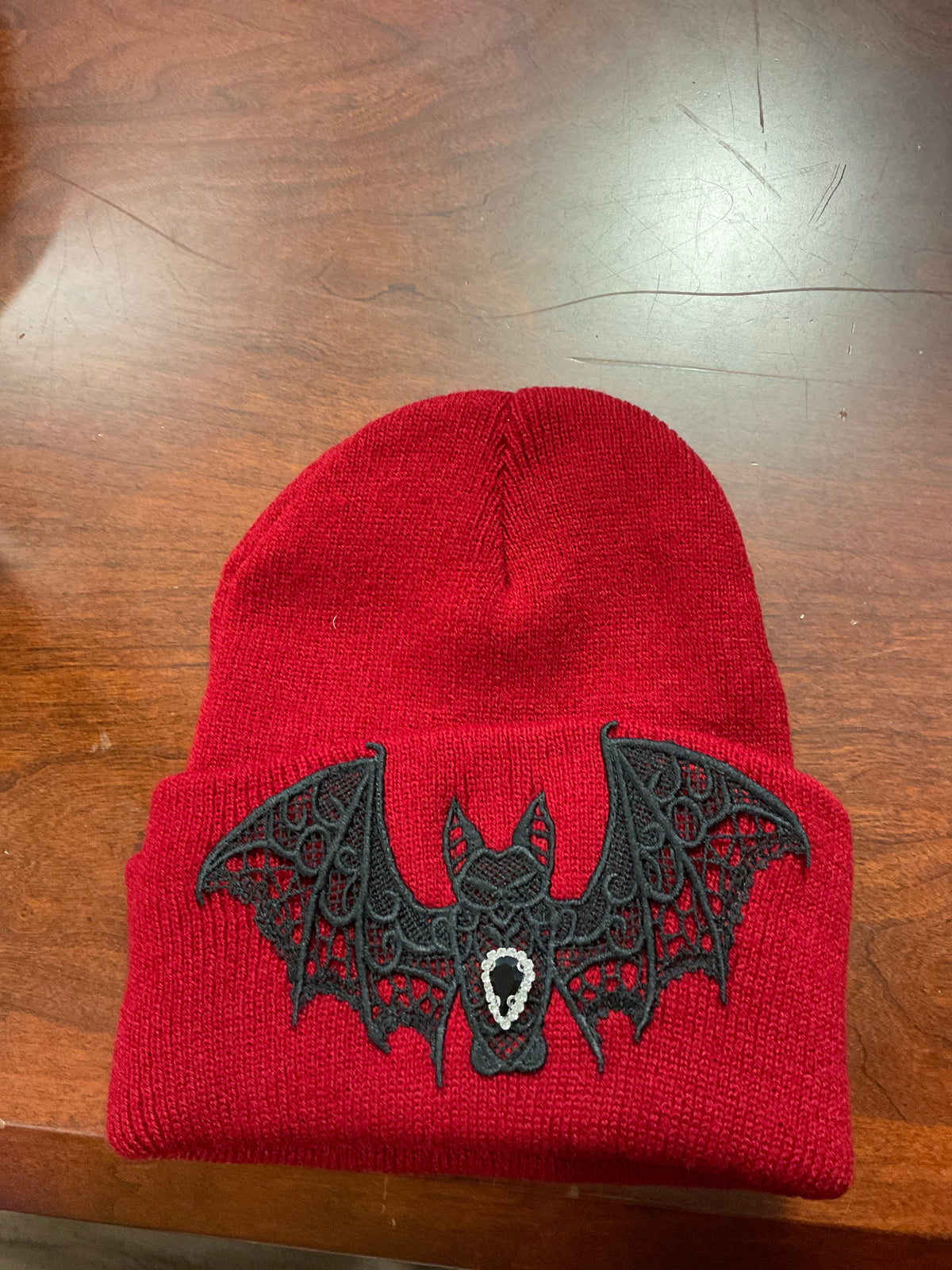Red Bat Beanie