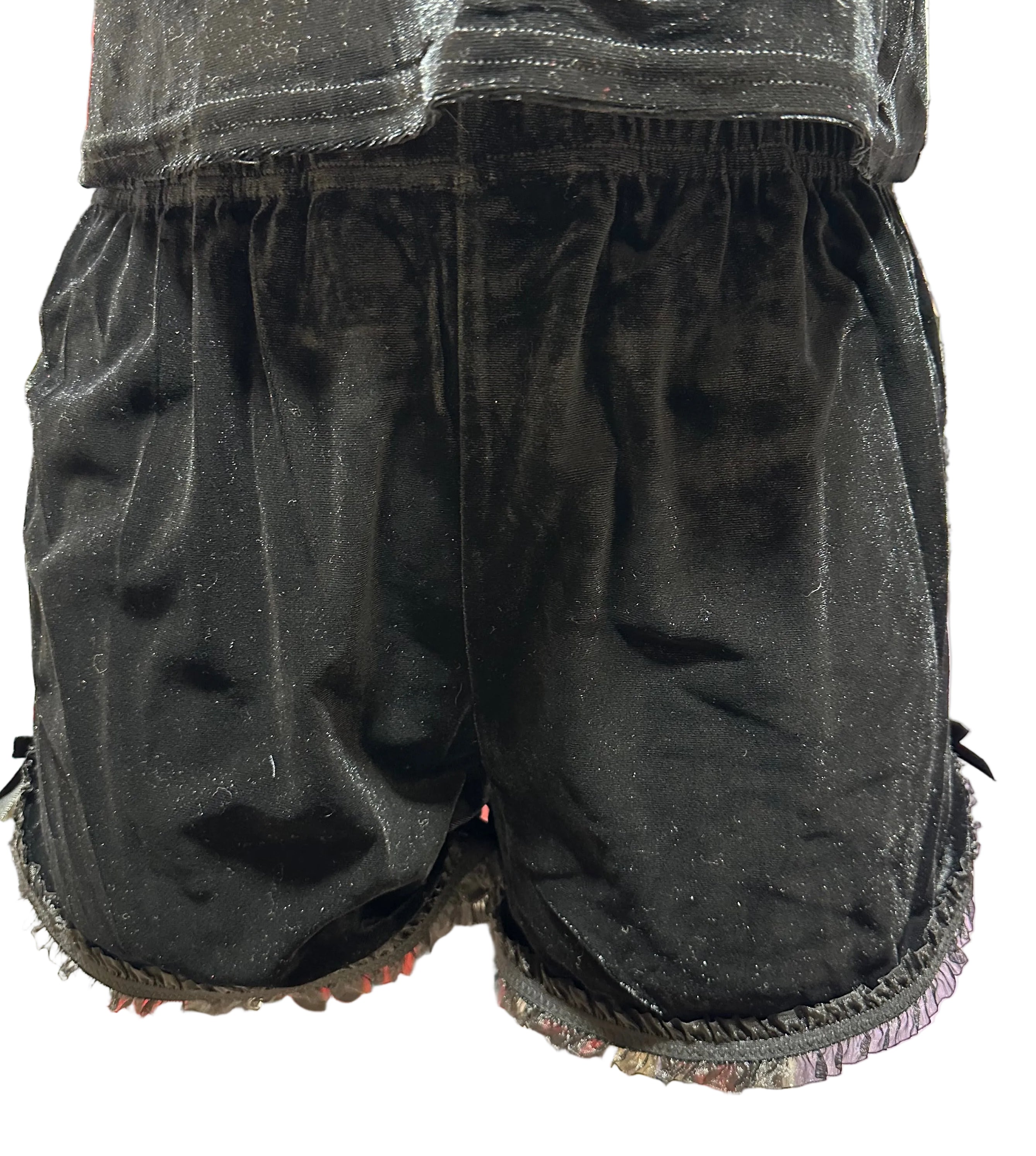 Plus Size Eternal Velvet Shorts