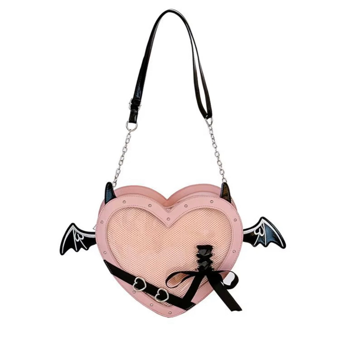 Pink Heart Handbag