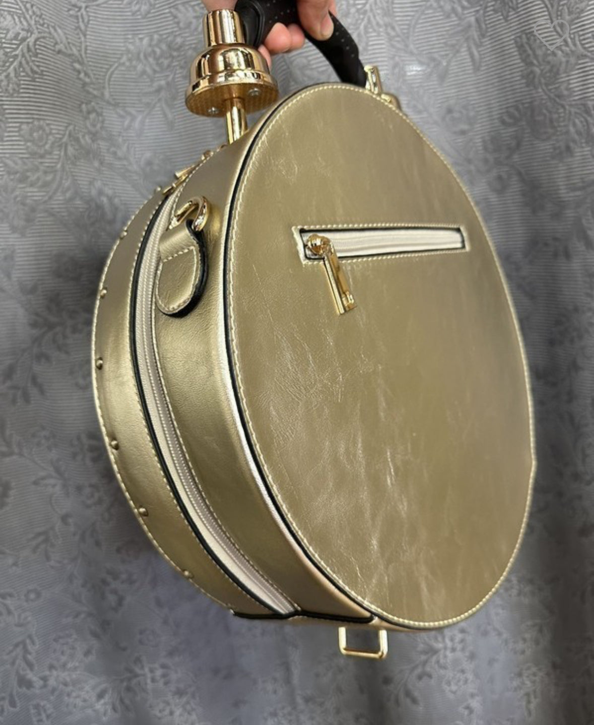 Vintage Clock Purse with Real Working Clock