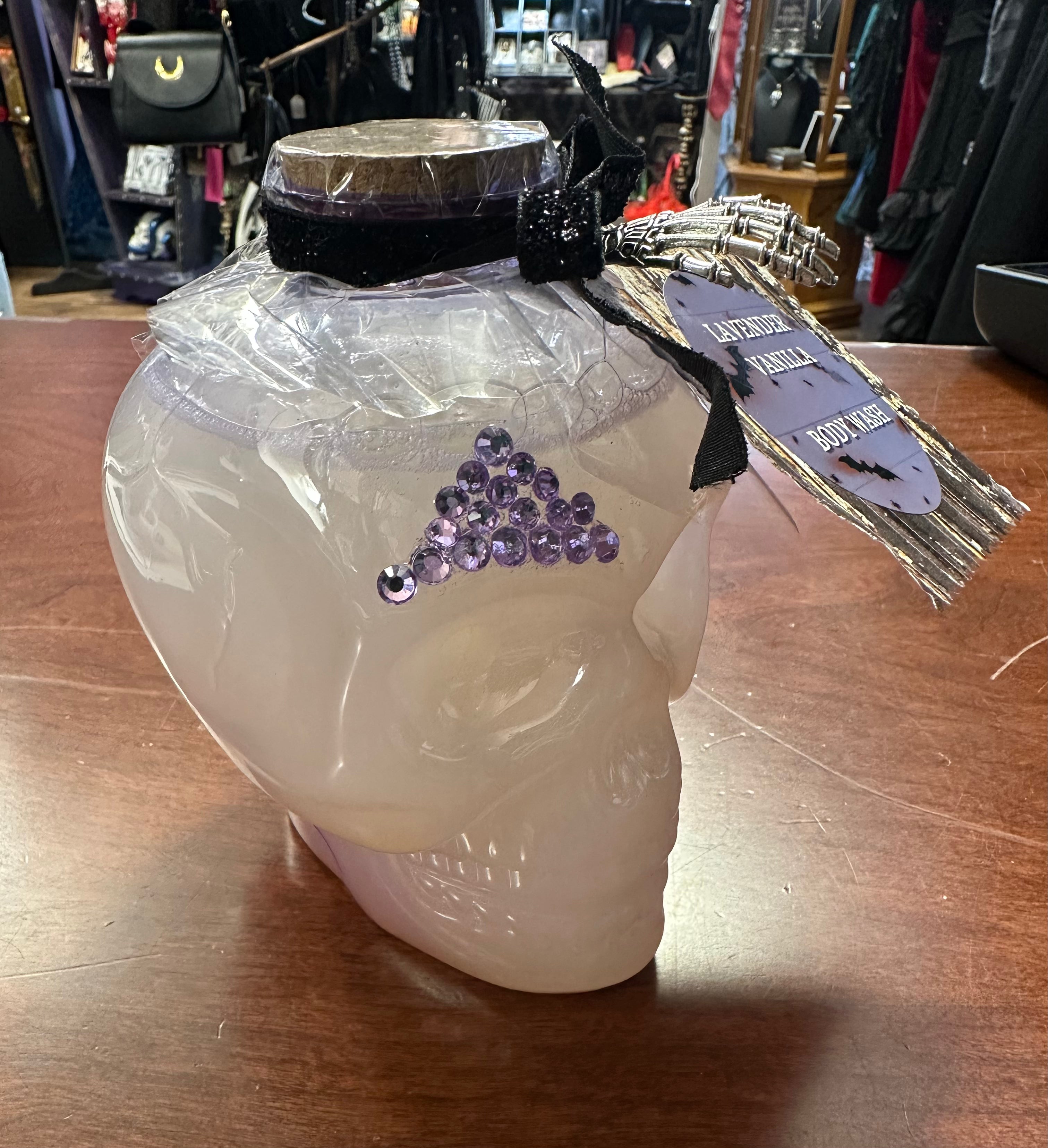 Lavender Vanilla Skull Body Wash