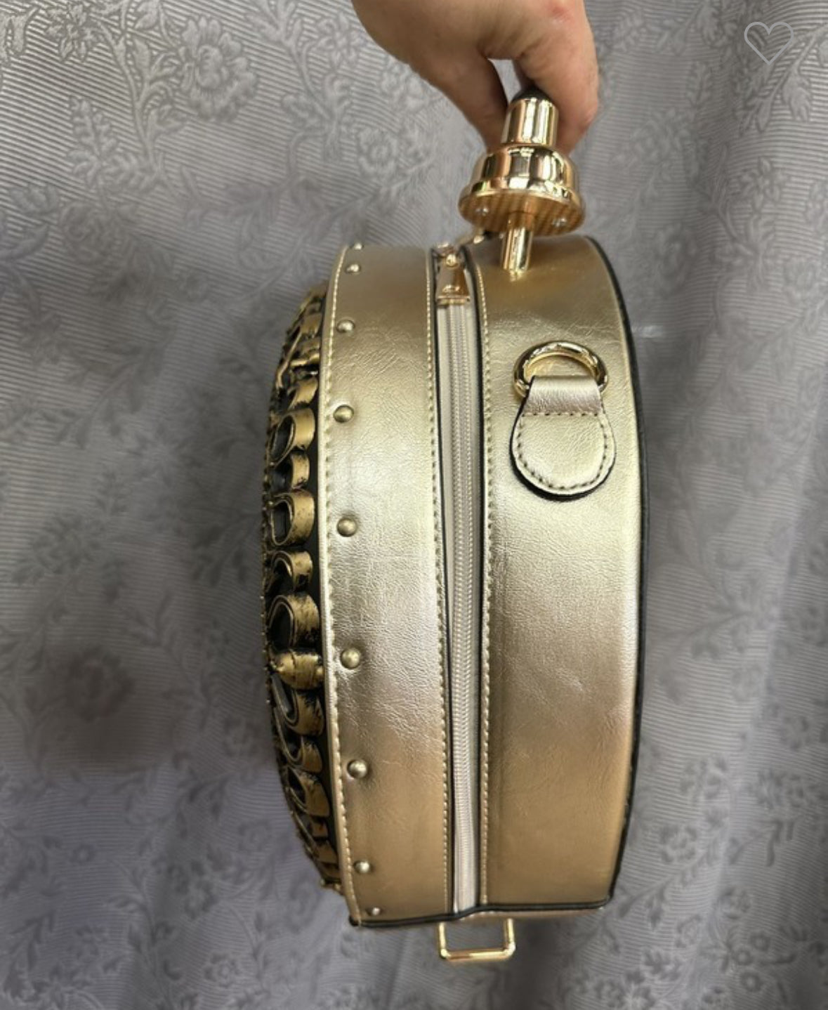 Vintage Clock Purse with Real Working Clock
