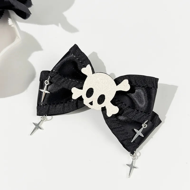 Skeleton Cross Hair Clip