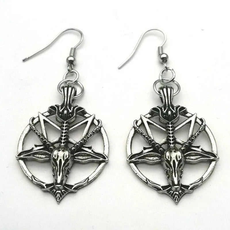 Baphomet Earrings