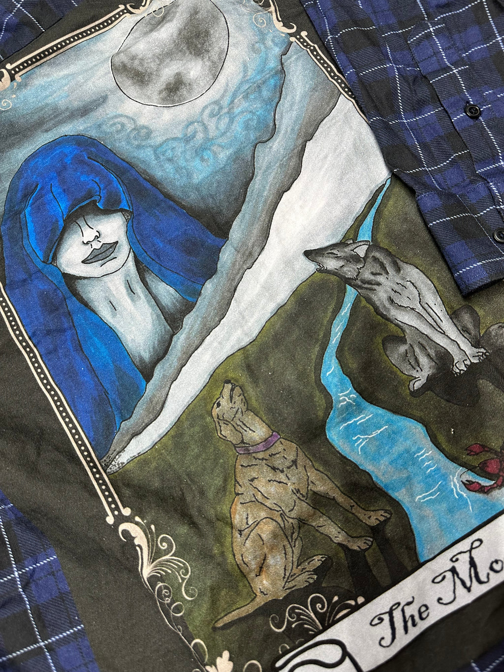 The Moon Flannel (original art)