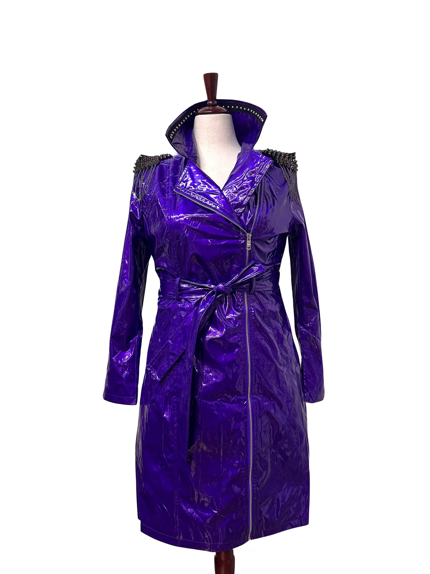 Purple Vinyl Punk Trench
