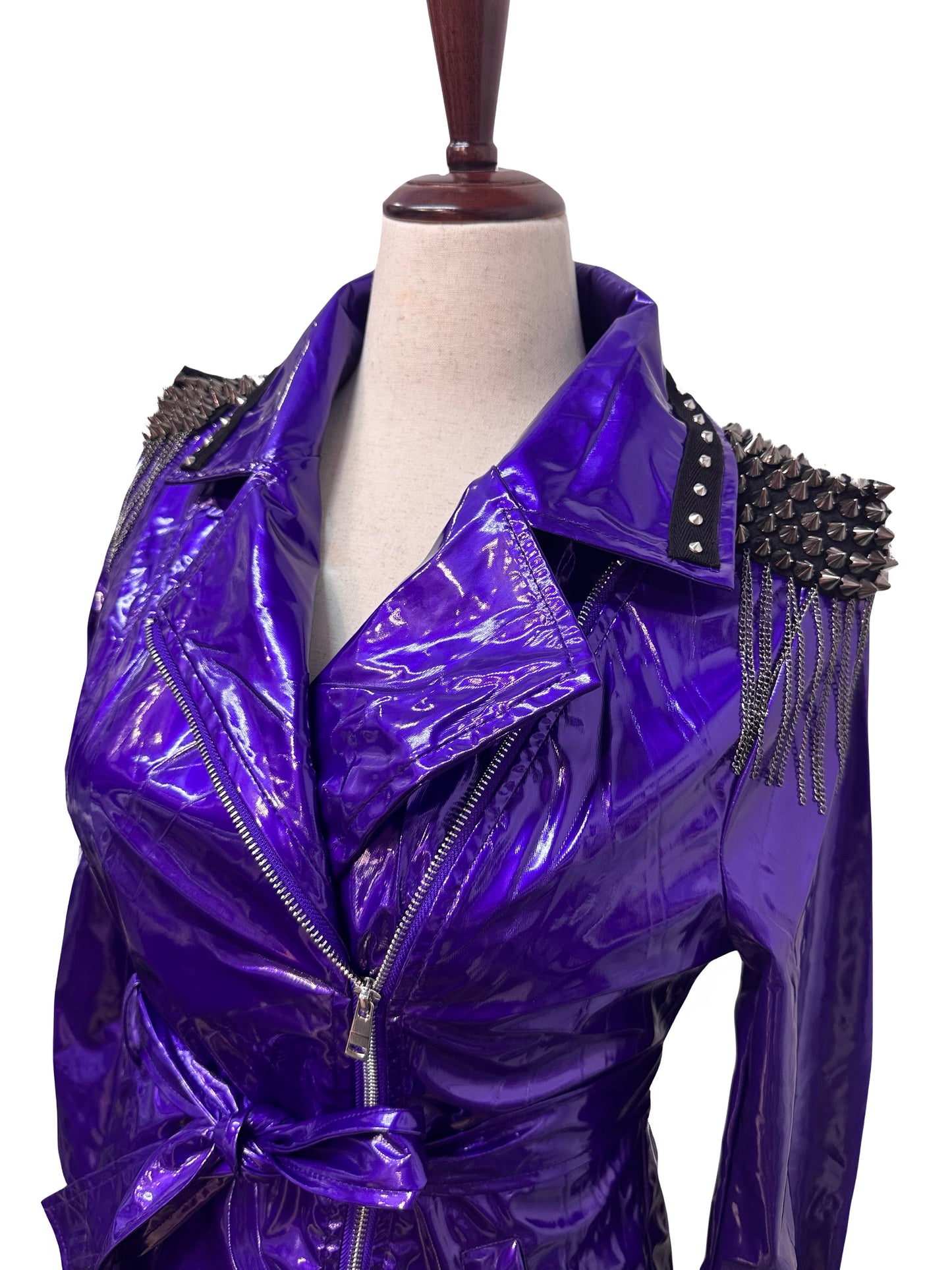 Purple Vinyl Punk Trench