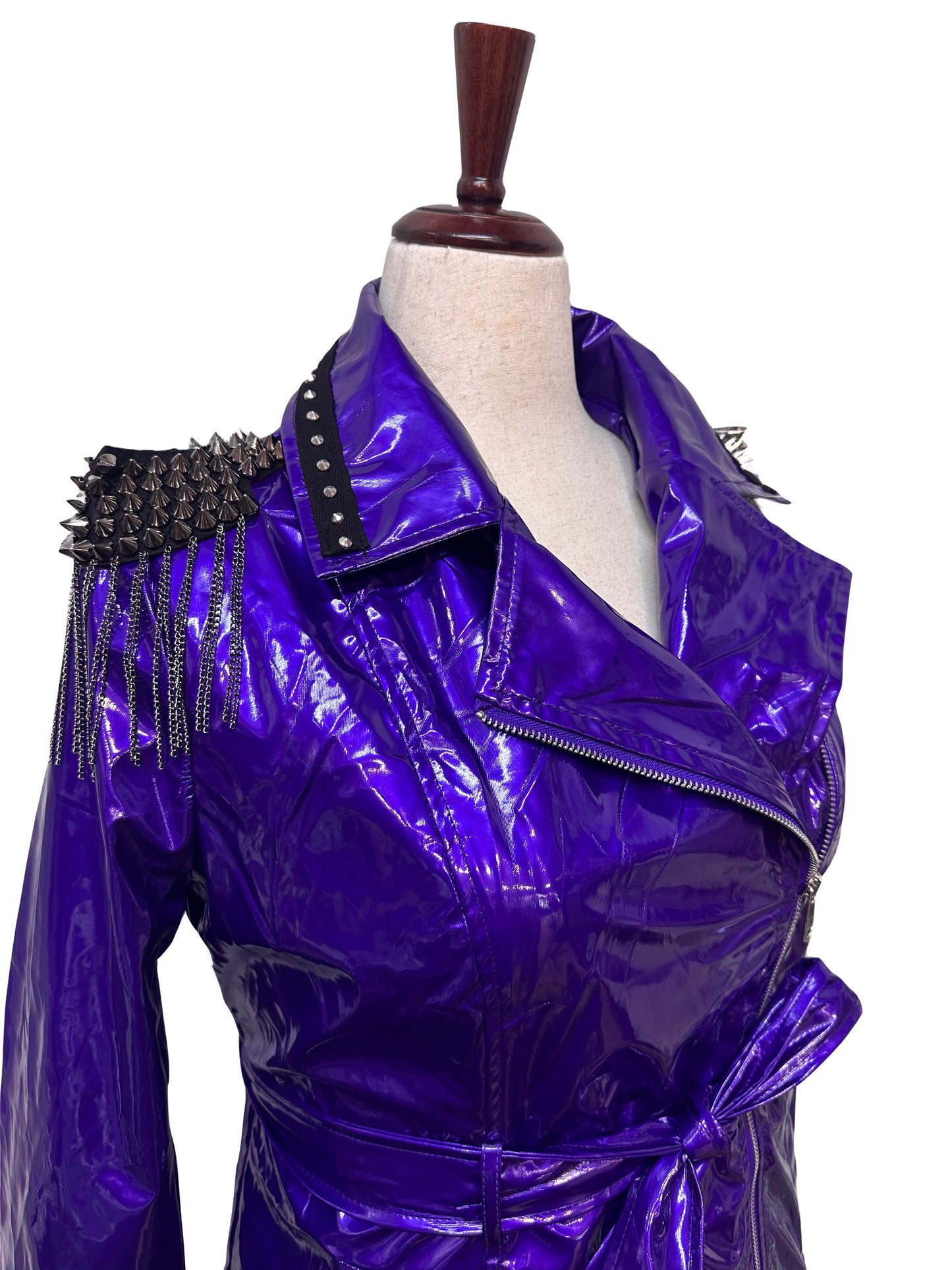 Purple Vinyl Punk Trench
