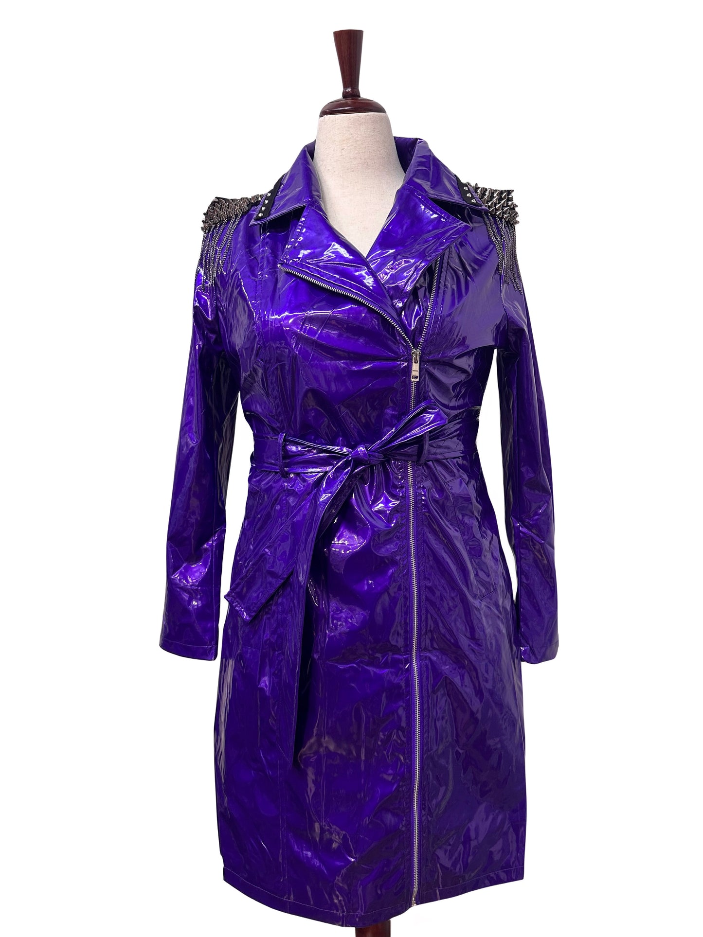 Purple Vinyl Punk Trench
