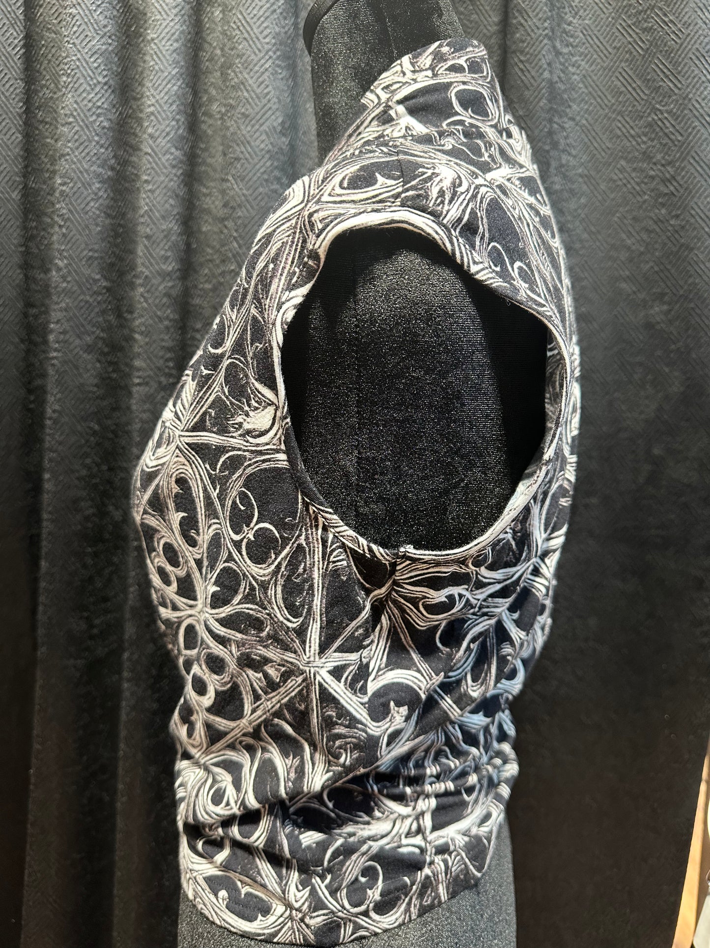 Gothic Lattice Surplice Top