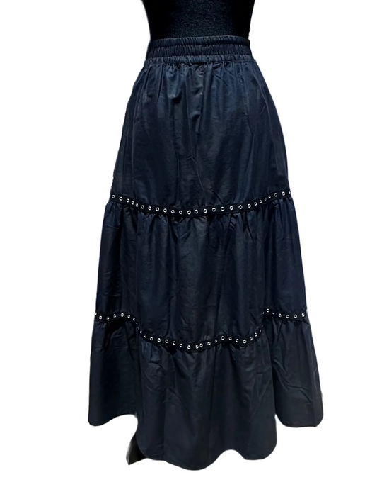 Midnight Crush Full Length Skirt