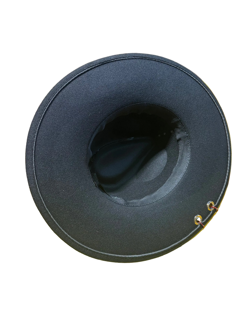 Wide Brimmed Gothic Fedora with Spikes