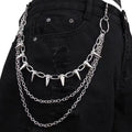 Spiked Wallet Chains