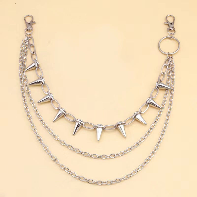 Spiked Wallet Chains