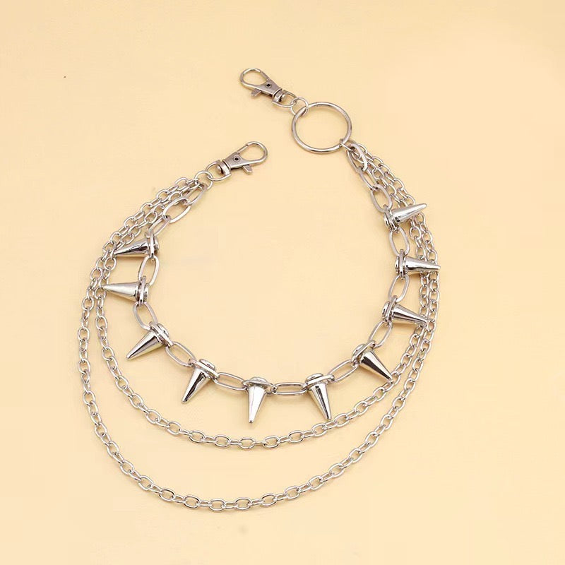 Spiked Wallet Chains