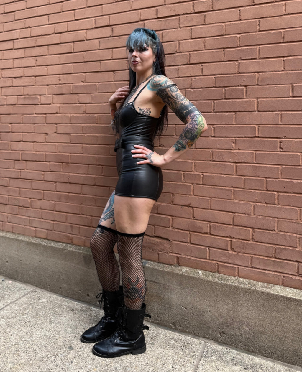 Biker Romper