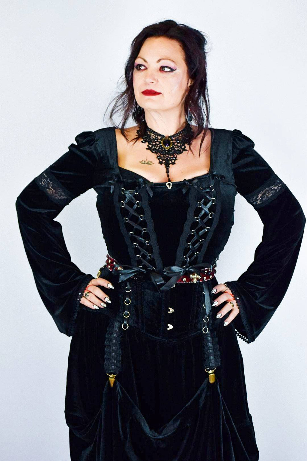 Juliet Goth Corset Top