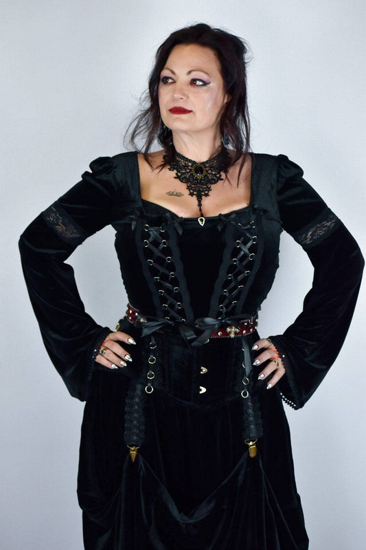 Juliet Goth Corset Top