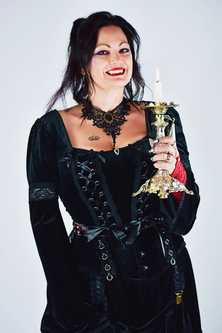 Juliet Goth Corset Top