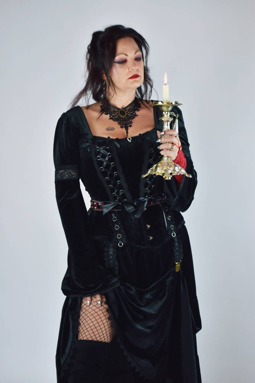 Juliet Goth Corset Top