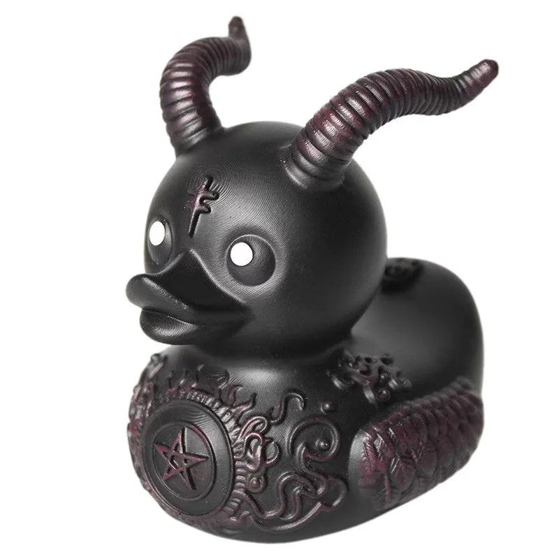 Cute Duck Synthetic Resin Statue
