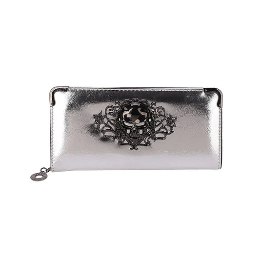 Silver Skull Wallet