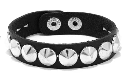 Punk Single Row Stud Cuff