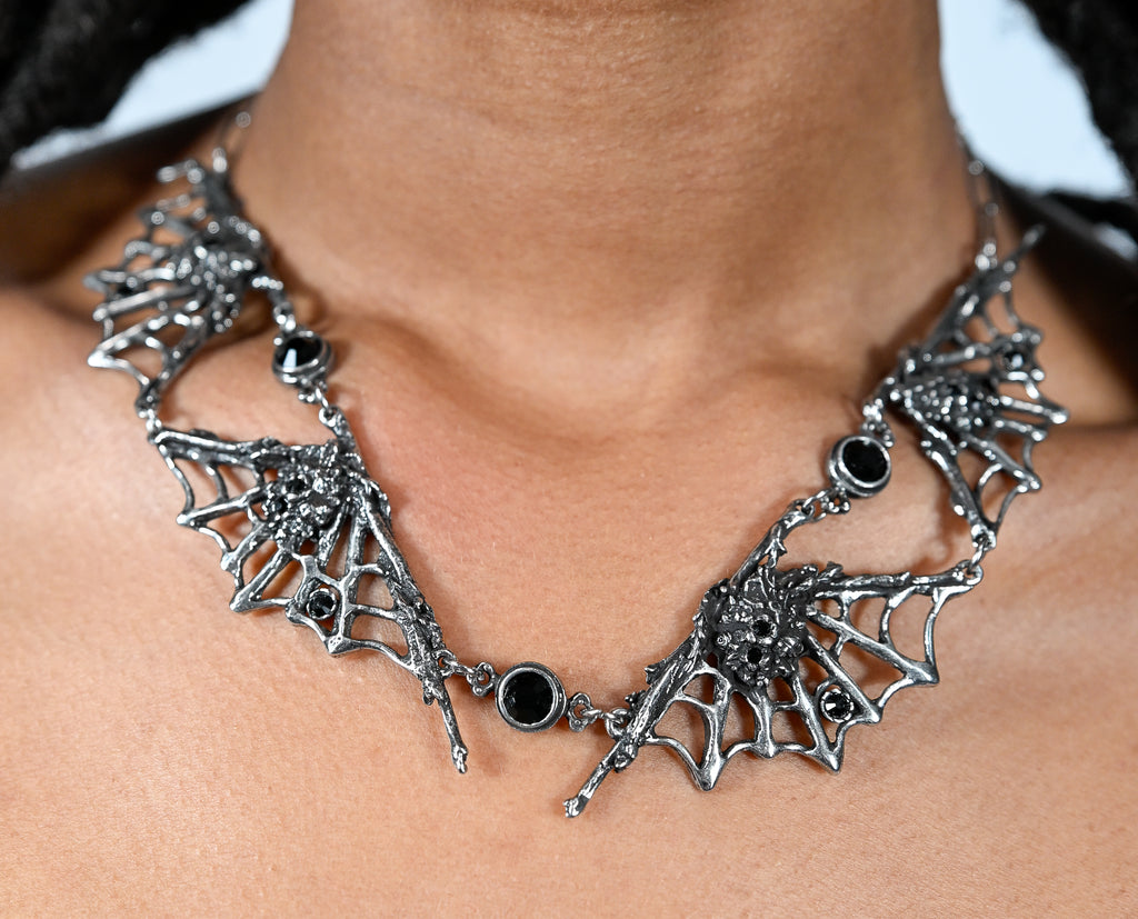Dark Web Collar By Martha Rotten