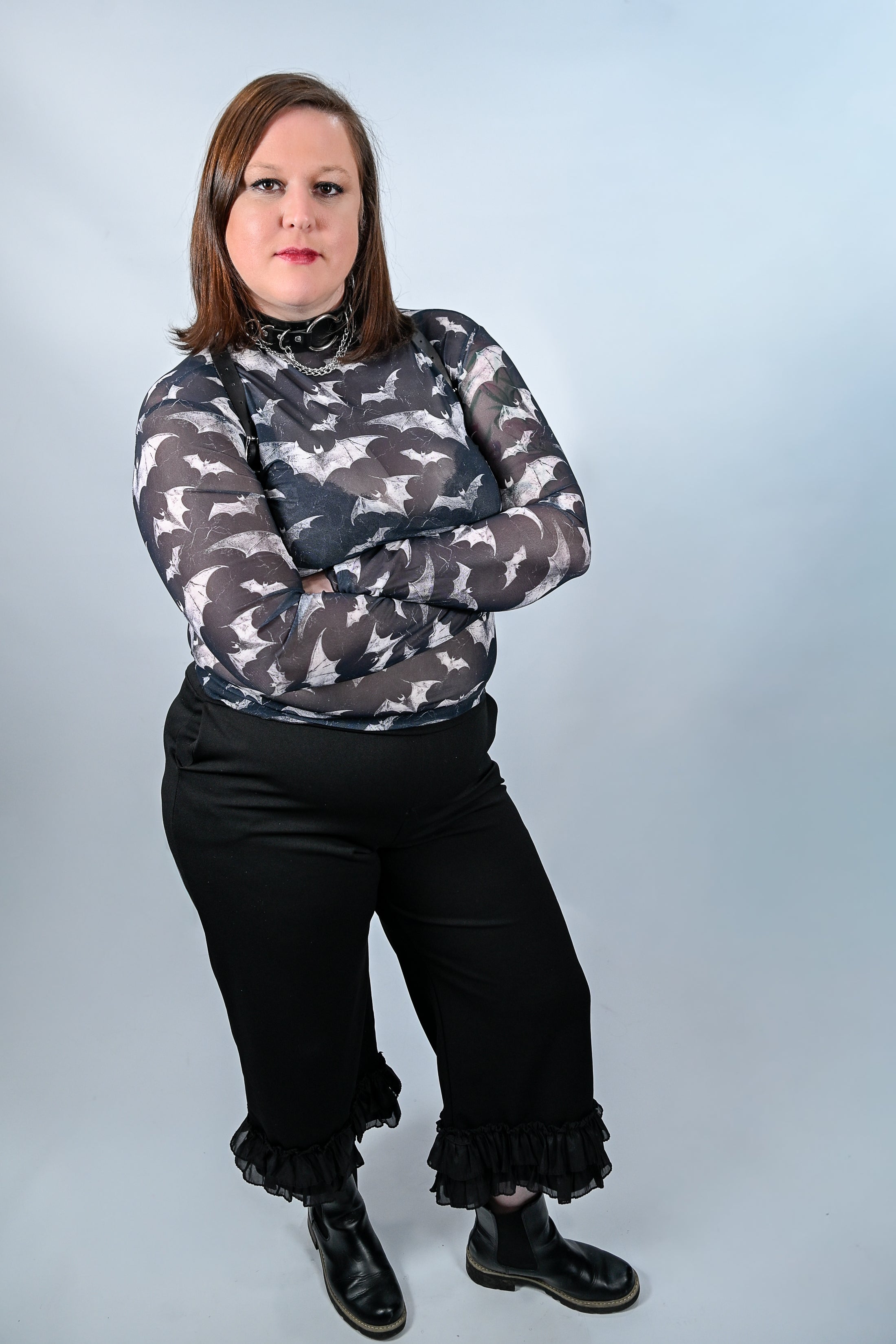 Ruffle Dress Pants