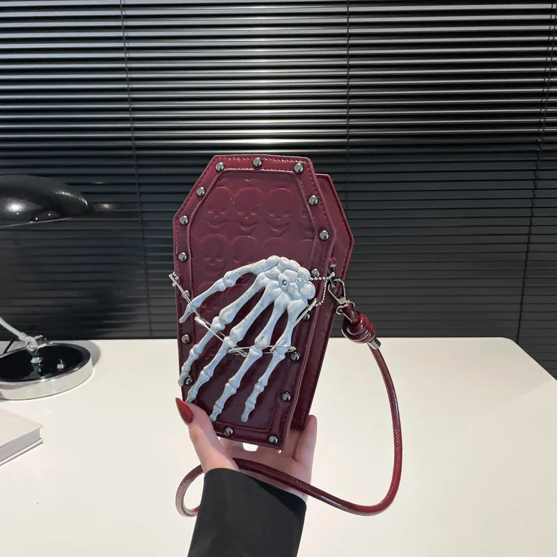 Hand of Death Coffin Purse