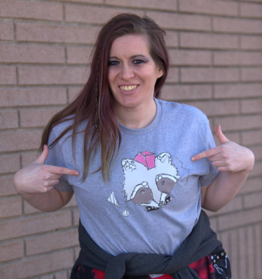 Trash Panda Crop Top