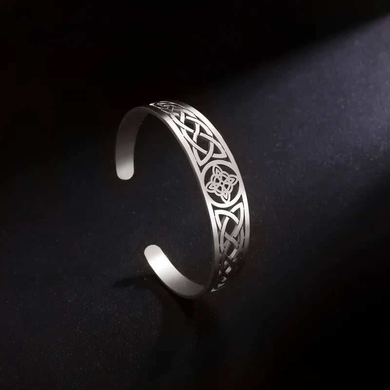 Stainless Steel Celtic Knot Bracelet