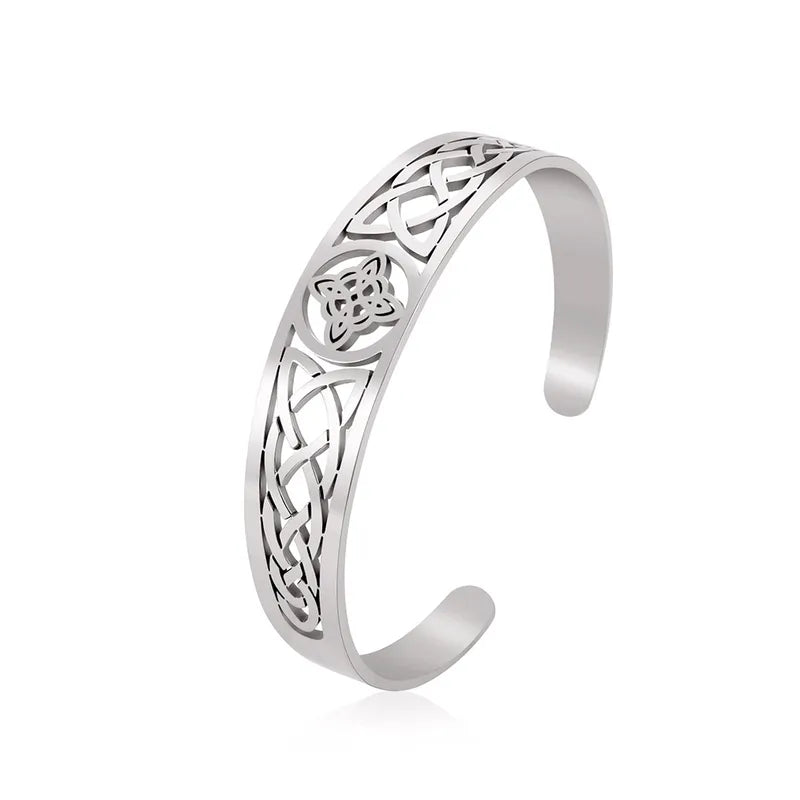 Stainless Steel Celtic Knot Bracelet