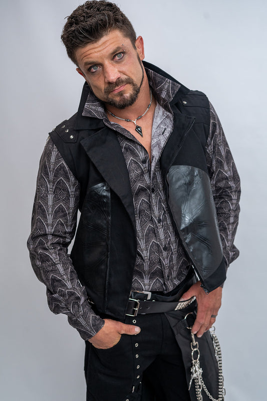 Rose Window Men's Vest