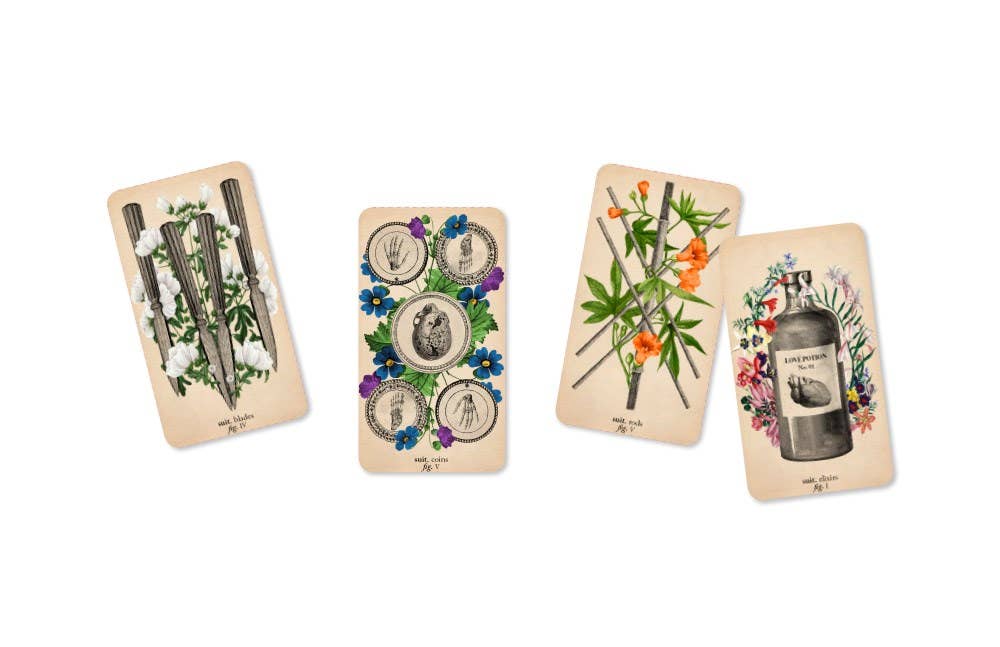 Antique Anatomy Tarot Kit - Angel's House of Design Co.