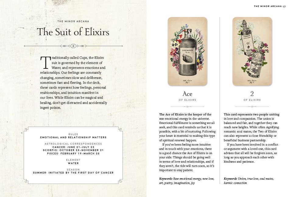 Antique Anatomy Tarot Kit - Angel's House of Design Co.