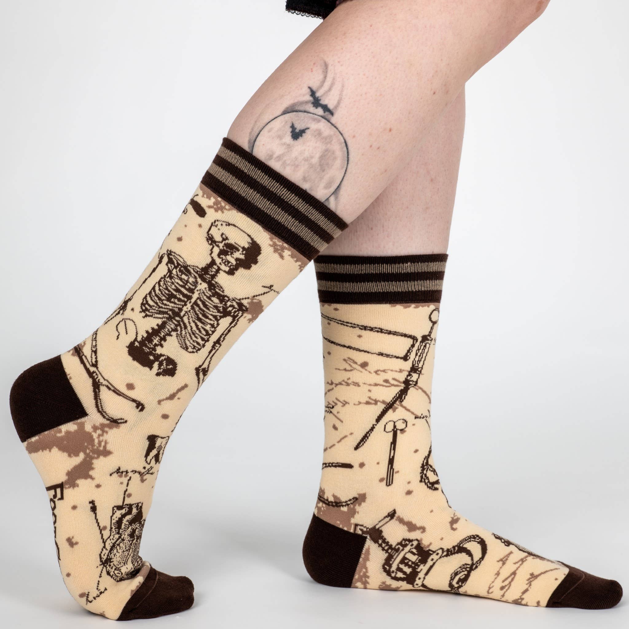 Antique Medical Crew Socks - Angel's House of Design Co.