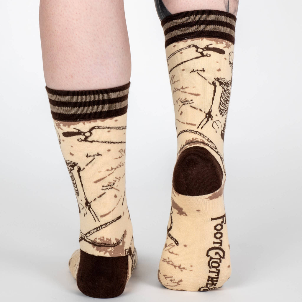 Antique Medical Crew Socks - Angel's House of Design Co.