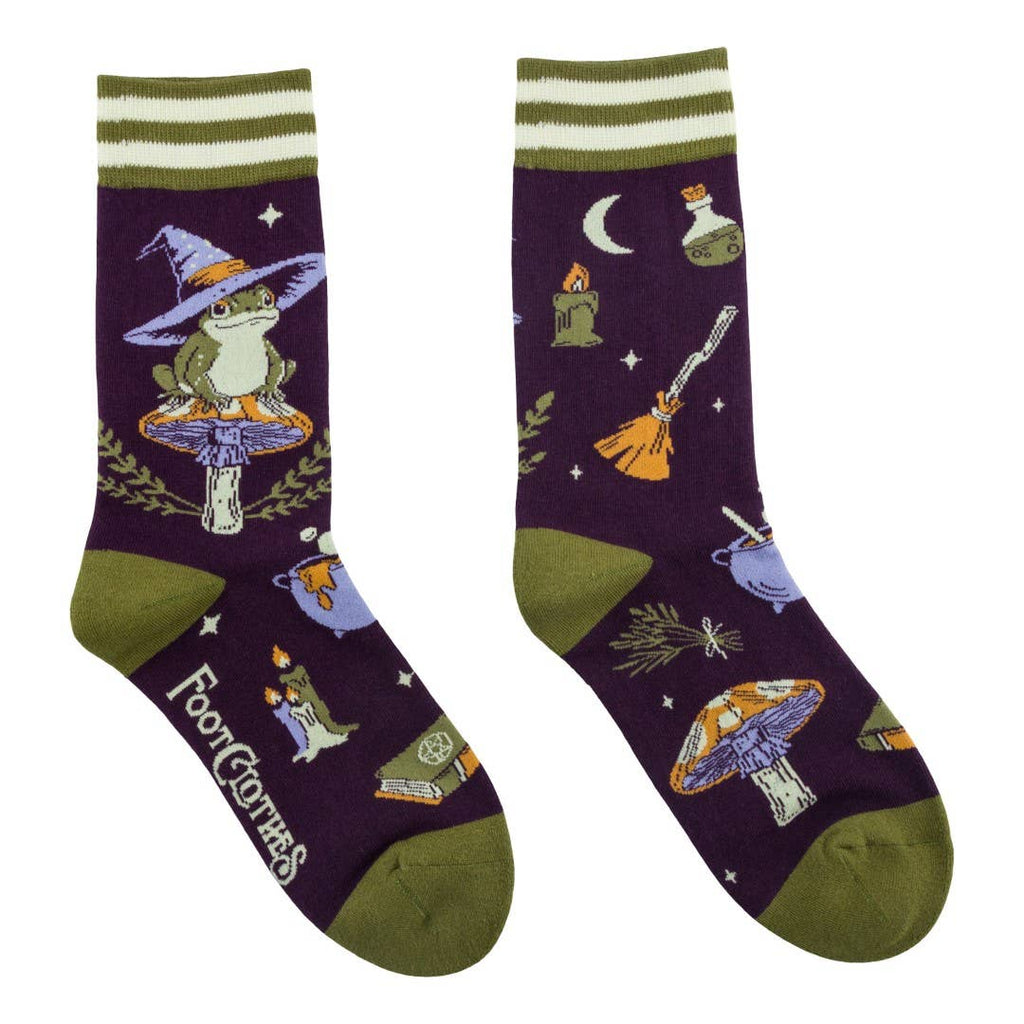 Archtoad of Hatville Crew Socks - Angel's House of Design Co.