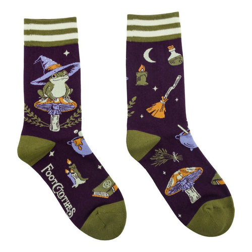 Archtoad of Hatville Crew Socks - Angel's House of Design Co.