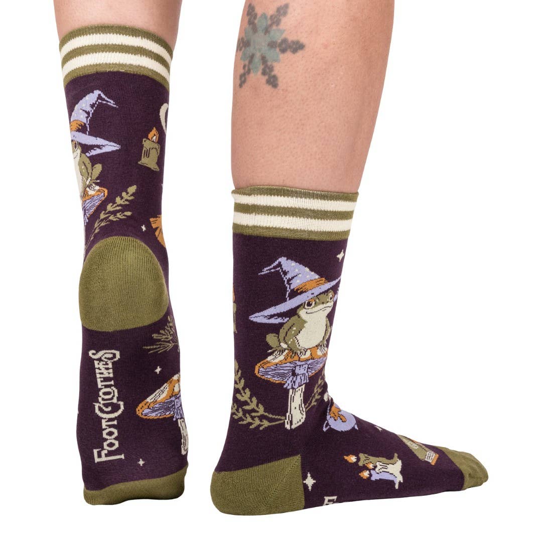 Archtoad of Hatville Crew Socks - Angel's House of Design Co.