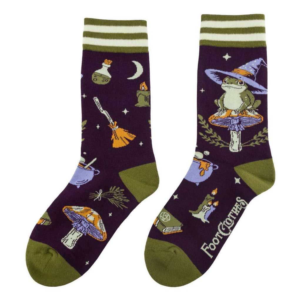Archtoad of Hatville Crew Socks - Angel's House of Design Co.