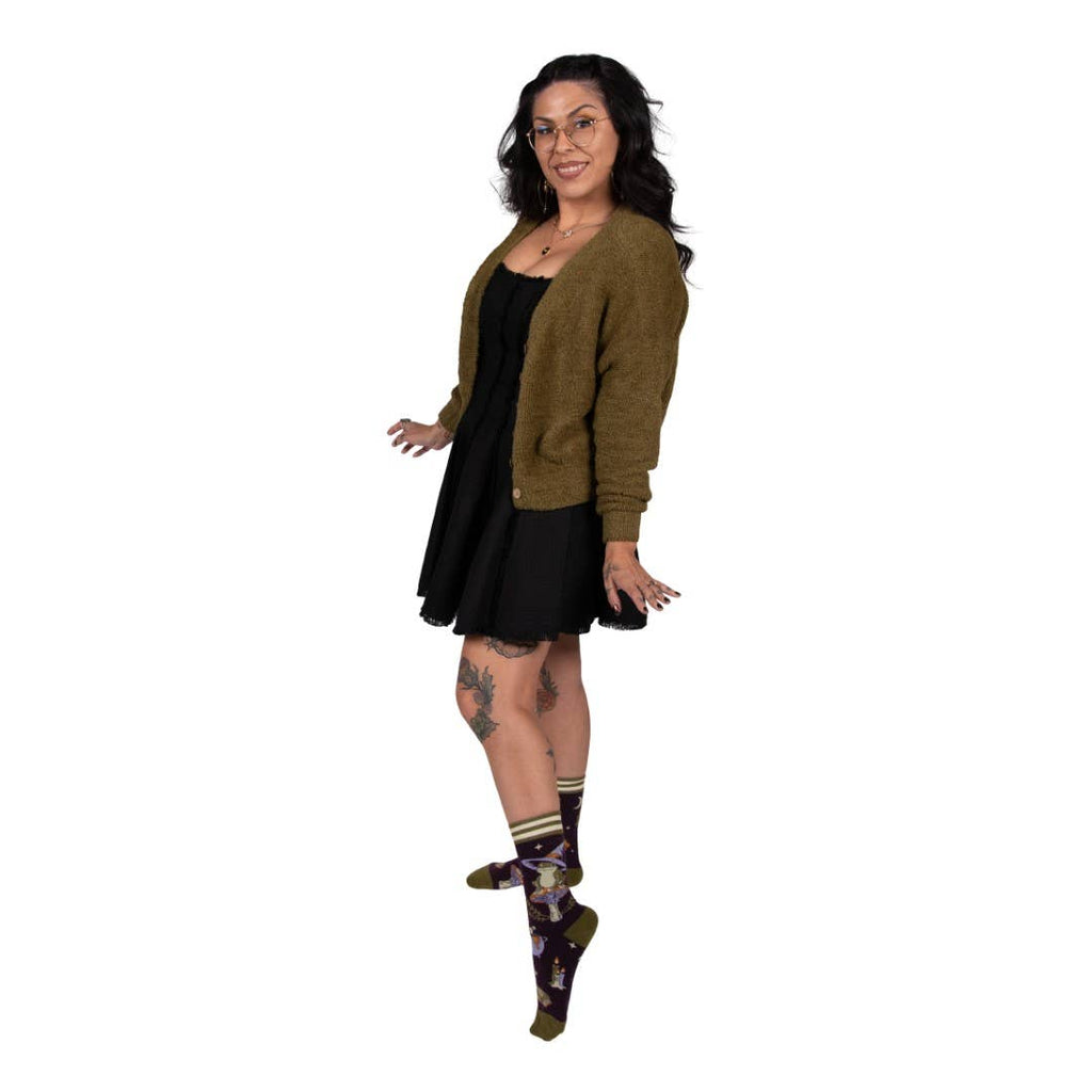 Archtoad of Hatville Crew Socks - Angel's House of Design Co.