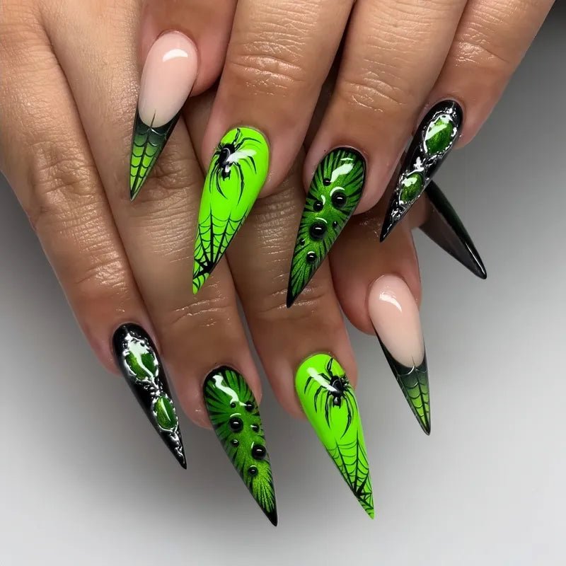 Atomic Spider Nail Set - Angel's House of Design Co.