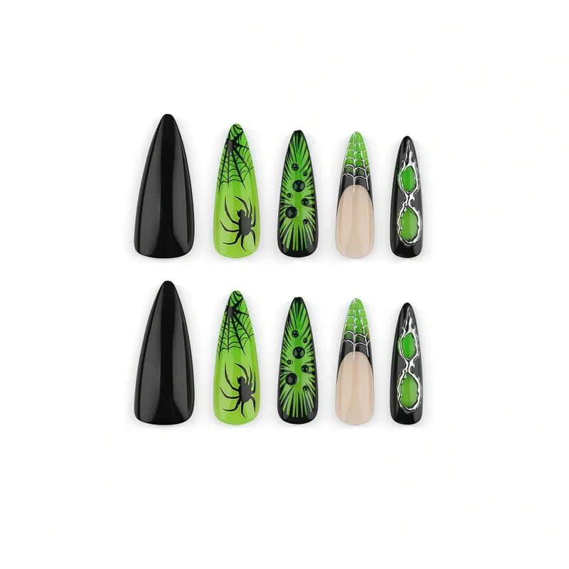 Atomic Spider Nail Set - Angel's House of Design Co.