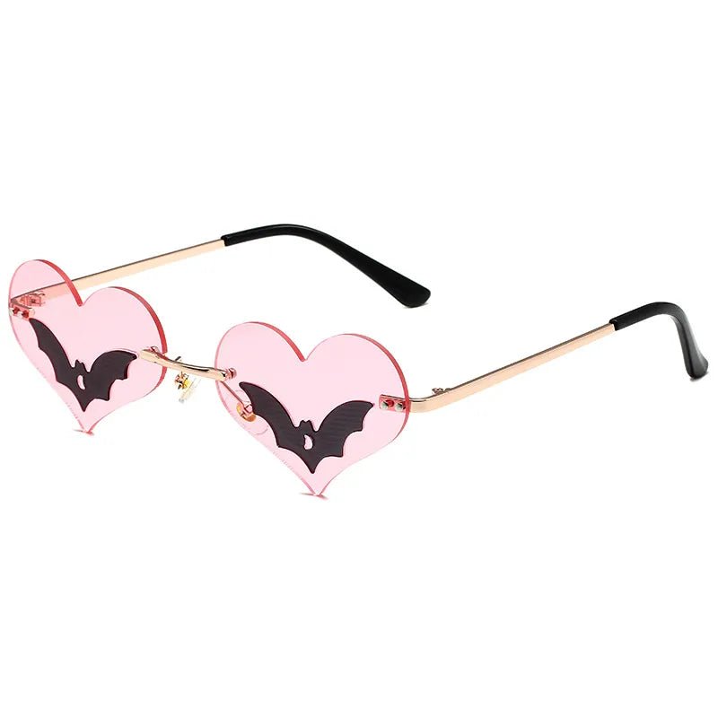 Bat Heart Sunglasses - Angel's House of Design Co.