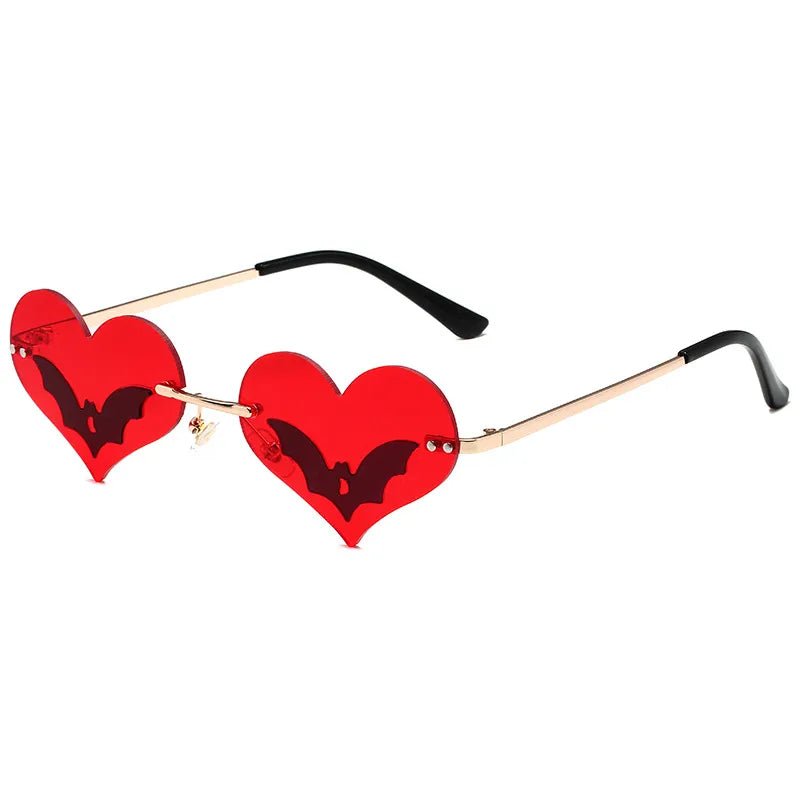Bat Heart Sunglasses - Angel's House of Design Co.