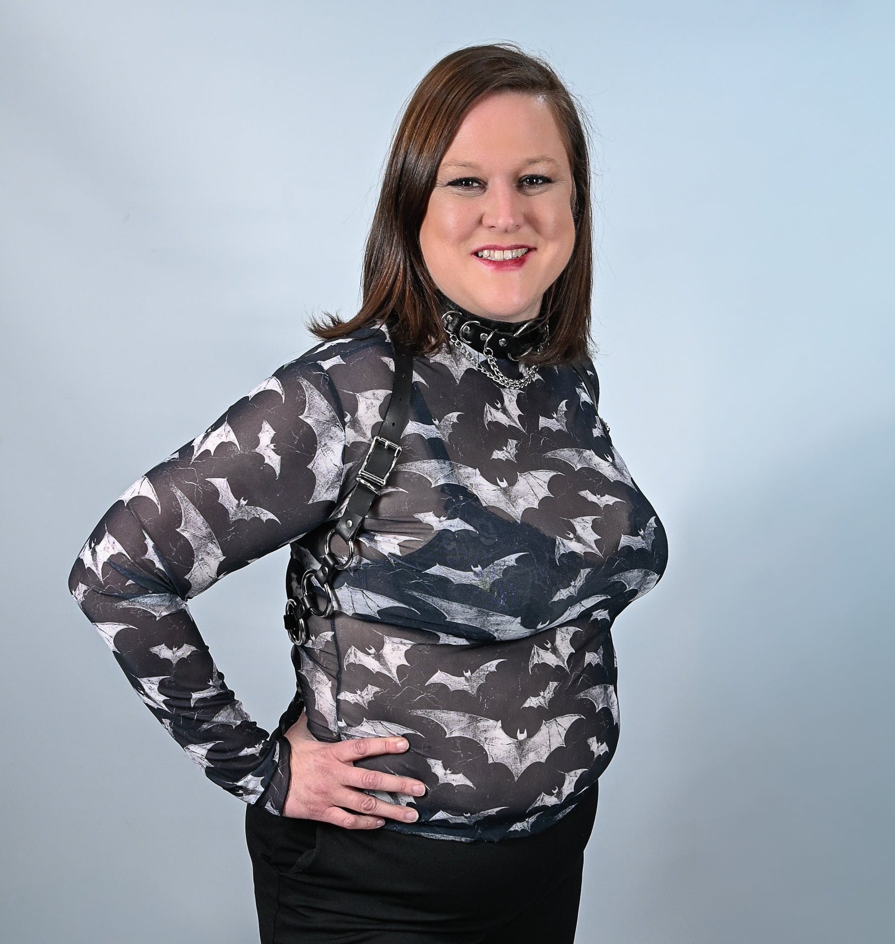 Bat Mesh Unisex Long Sleeve Shirt - Angel's House of Design Co.