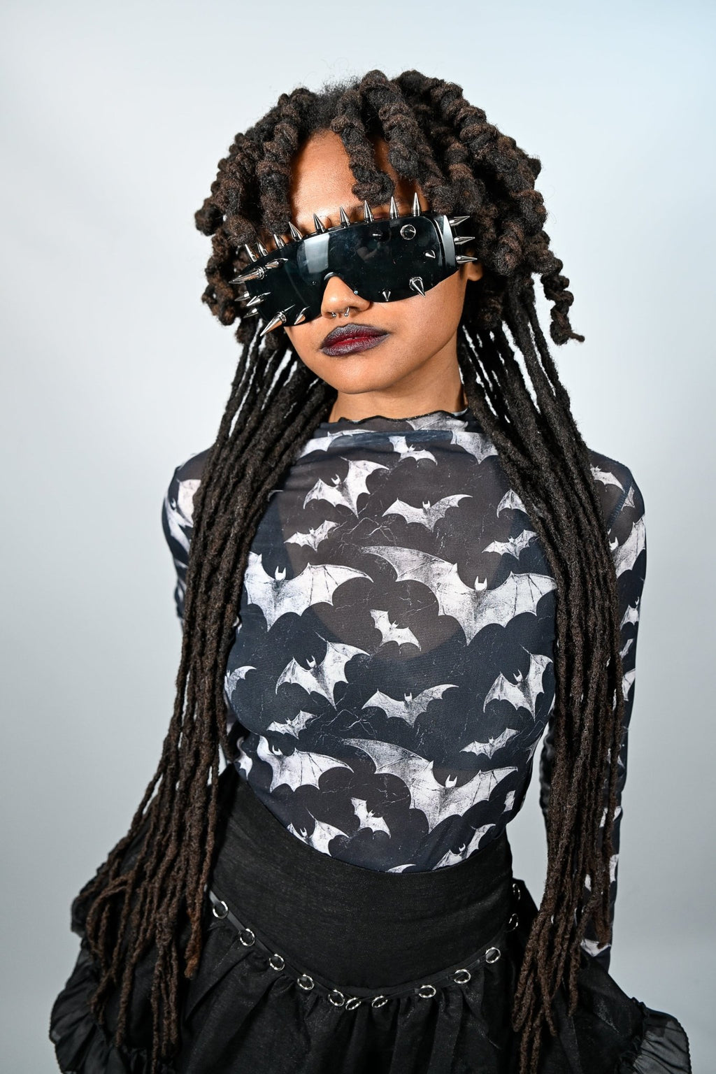 Bat Mesh Unisex Long Sleeve Shirt - Angel's House of Design Co.